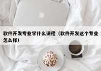 软件开发专业学什么课程（软件开发这个专业怎么样）